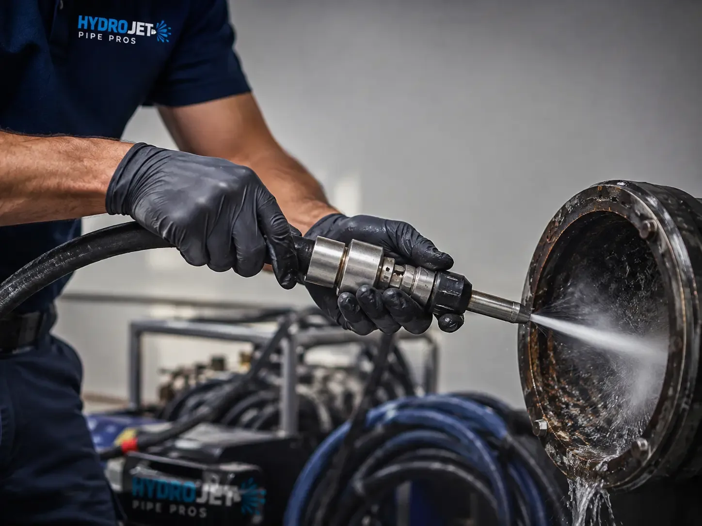 Hydro Jet Pipe Descaling in Bridgeport, TX